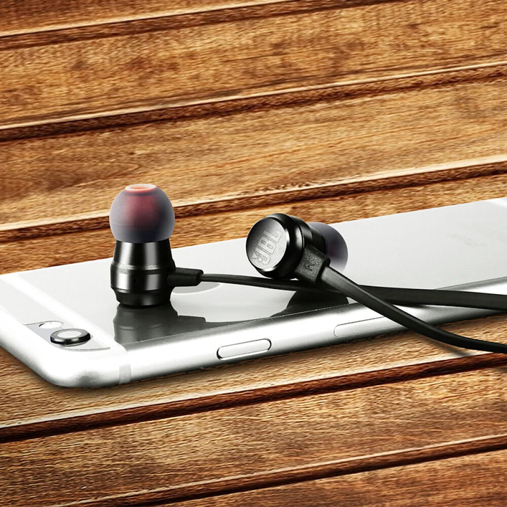 JBL T280A 3,5 мм проводные наушники стерео музыкальные наушники Hands-free с микрофоном шумоизоляция гарнитура