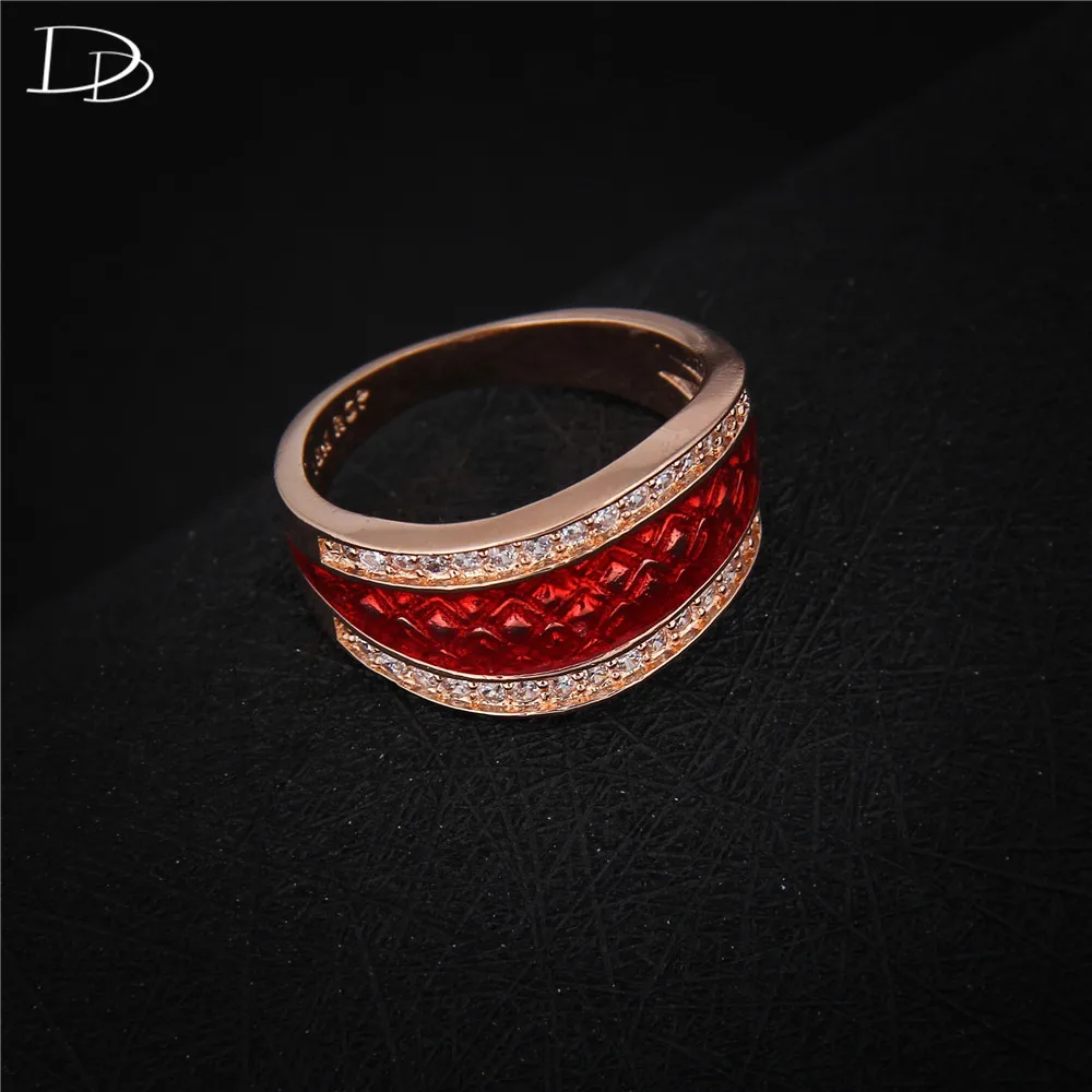 Модные ювелирные изделия обручальные кольца для женщин AAA Циркон инкрустация