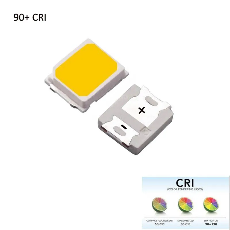 200 шт. CRI + 90 2700K 2835 SMD светодиодный 3 в 60 мА 18 20 лм Доставка по стандарту Aliexrpess Air