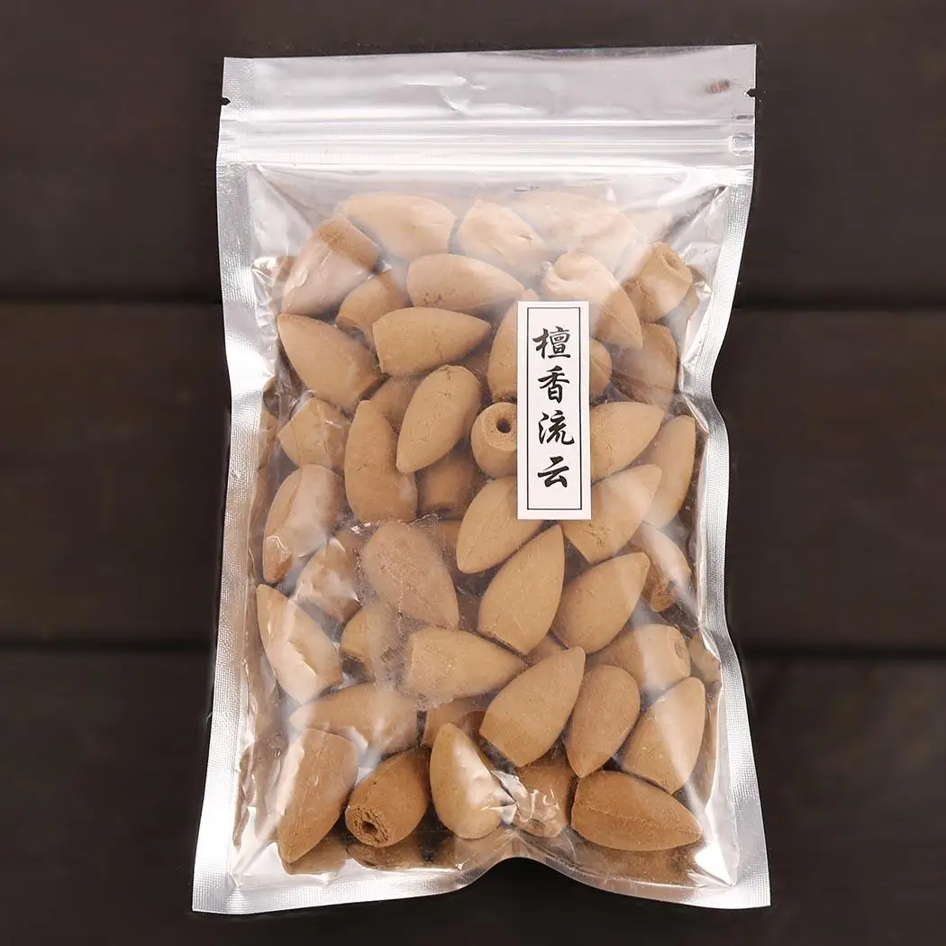 Sandalwood Mixed Incense Living Pack Rose Scents House Backflow 50pcs Home Room Tea Temple Cones etc Tower 50Pcs | Дом и сад