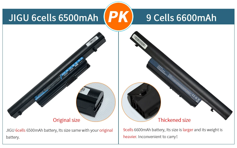 JIGU ноутбука Батарея для acer Aspire 3820 4820 5820 4745 4553 4625 4820 4820G 7250 7745 7739 5745 AS10B73 AS10B75 AS10B7E