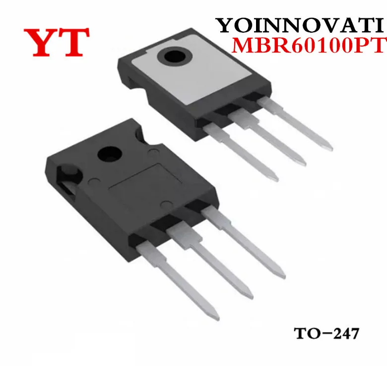 

2pcs/lot MBR60100PT MBR60100 TO-247 IC Best quality