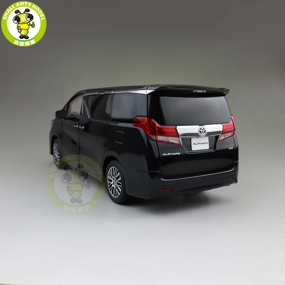 1/18 ALPHARD MPV литая под давлением Модель автомобиля игрушки дети мальчик девочка Подарочная коллекция черный