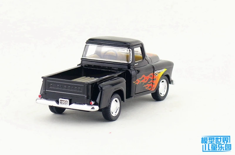 Металлическая Модель из литого под давлением KINSMART/Масштаб 1:32/1955 Chevy Stepside игрушка