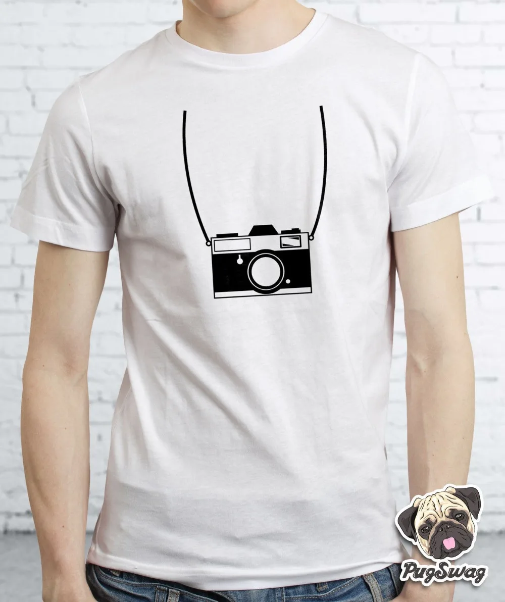 Камера фотографа фото Hobby аналоговая Ретро винтажная крутая футболка Tee A378|cool t