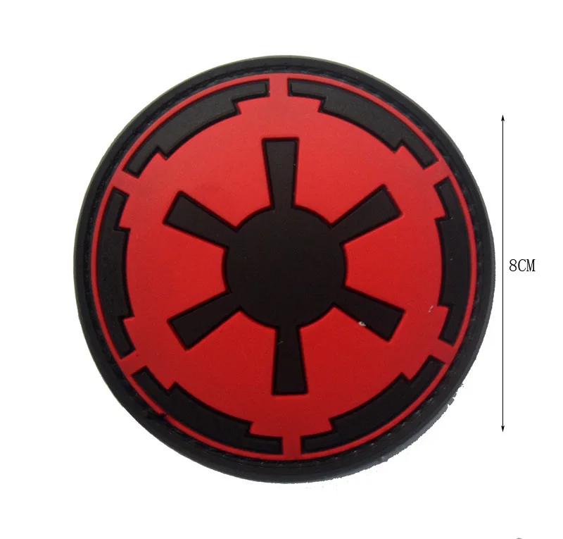 Темпл Звездные войны военная армия тактический боевой ПВХ резиновая заплатка для одежды эмблема Аппликации, бейджи