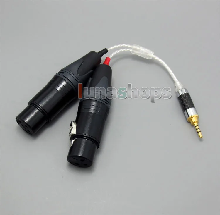 

LN004957 TRRS 2.5mm Balanced To 3pin XLR Female Audio Cable For VentureCraft Soundroid Headphone Amplifier Vantam DSD