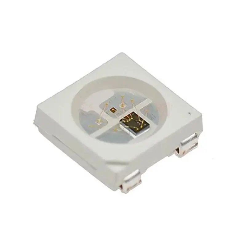 

WS2812B-V5 (with capacitor built in) Intelligent control LED integrated light source;1000pcs/reel