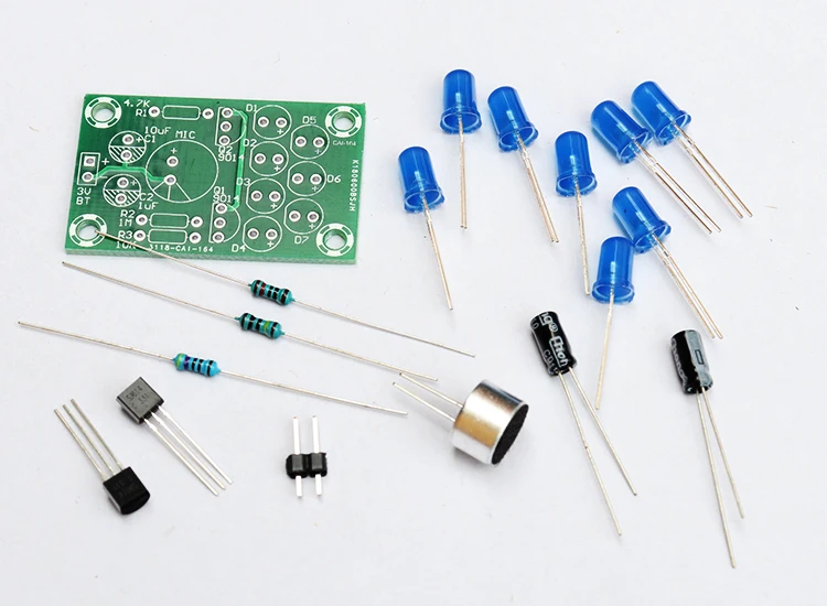 Diy Электронный комплект голосовое световая Мелодия Веселые сварки практика