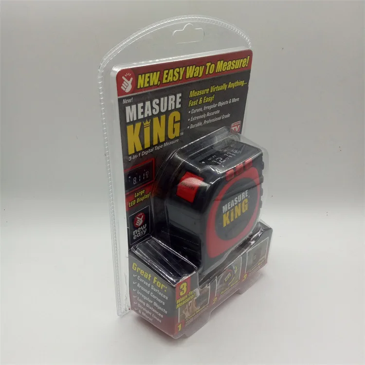 Новейшая измерительная лента Черная 3 в 1 king Laser цифровая для дропшиппинг | Дом и