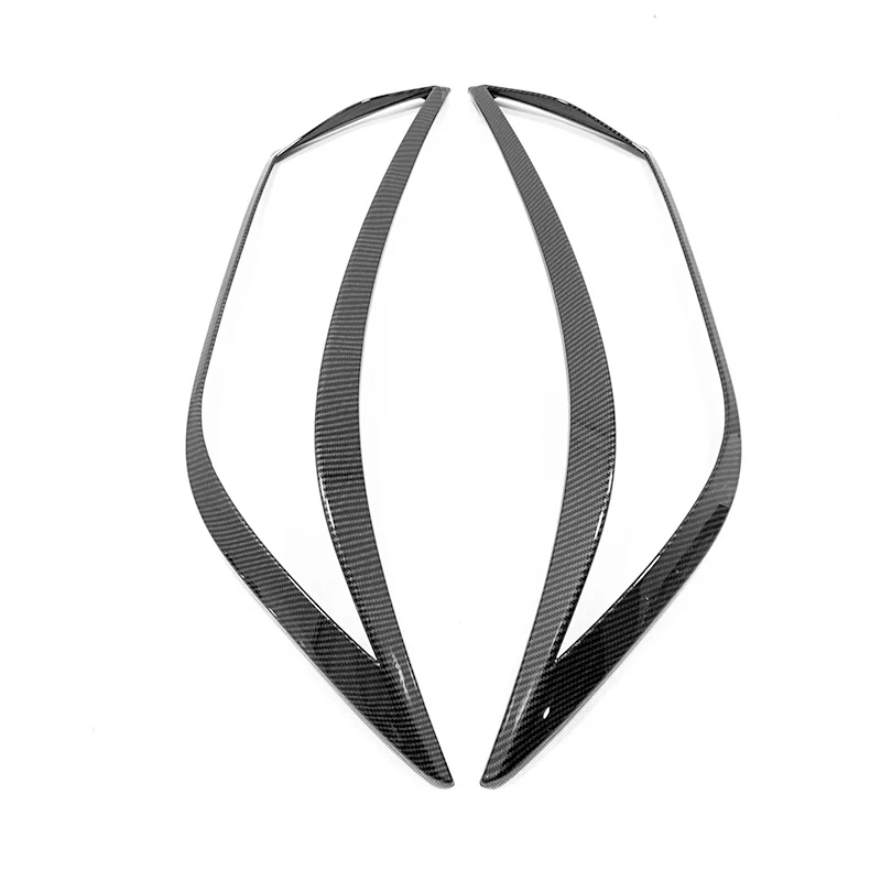 

Car Styling For Toyota RAV4 XA50 2019 2020 ABS Chrome Front Head Light Lamp Sequins Surrounds Cover Trim External Accessories