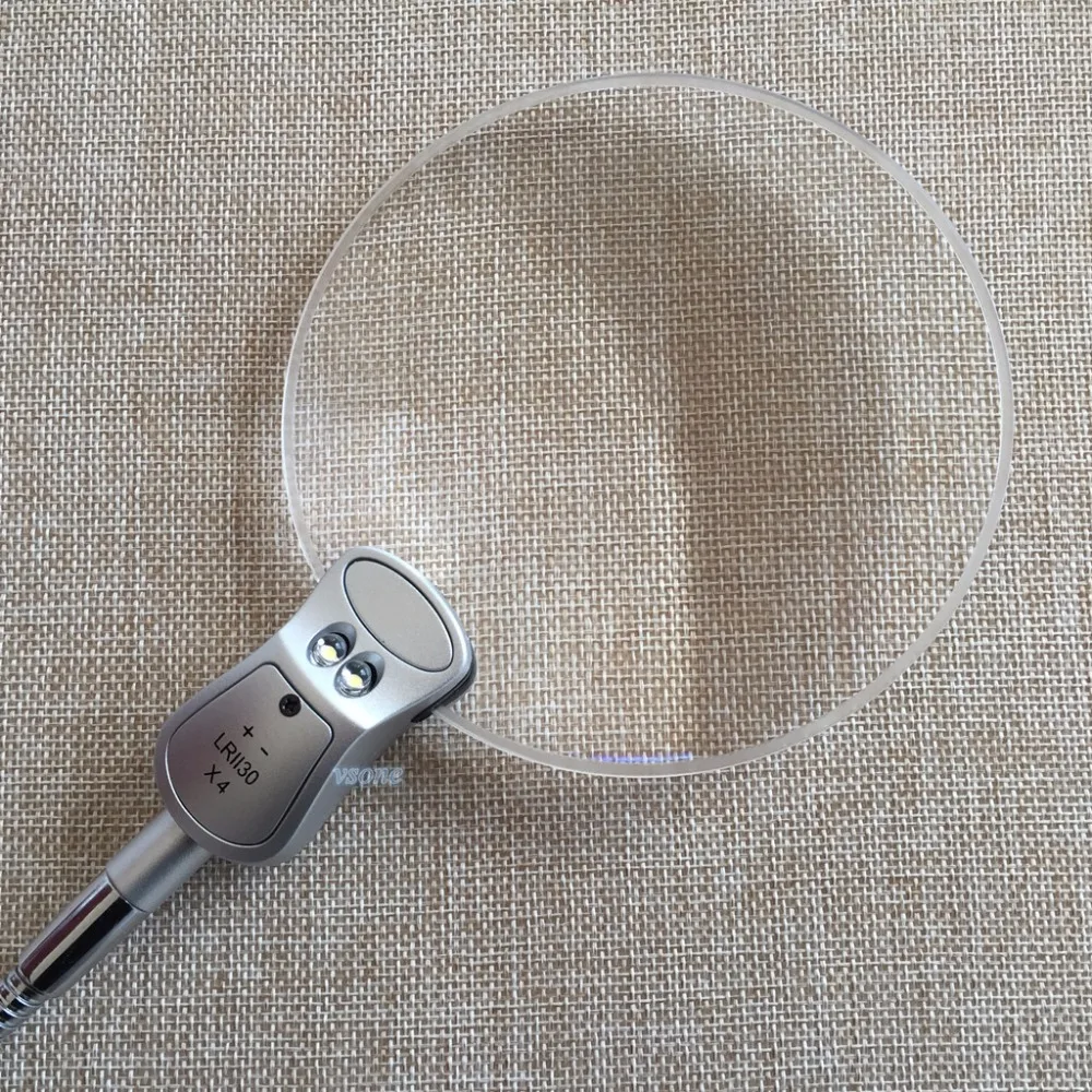 Увеличительное стекло с гибким шейным креплением 130 мм | Инструменты