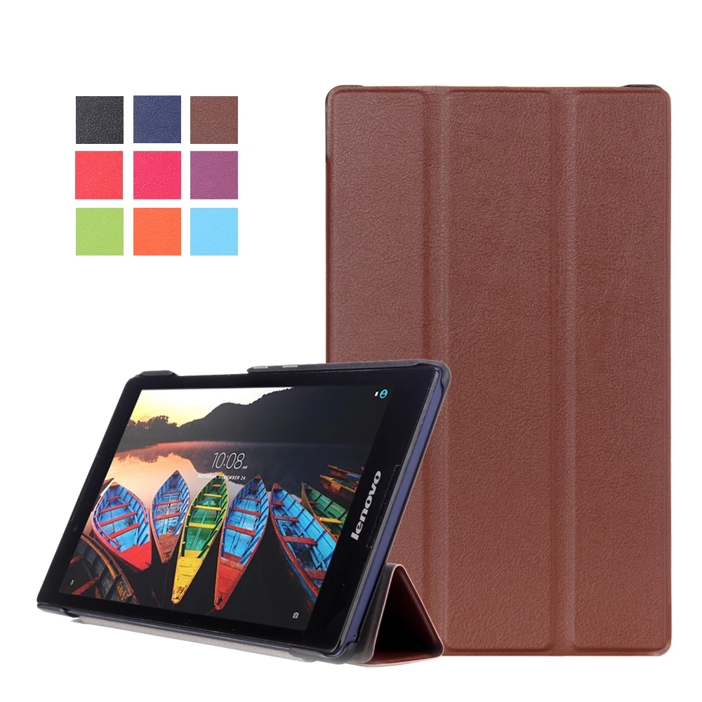 Тонкий легкий откидной Чехол из искусственной кожи с магнитной застежкой