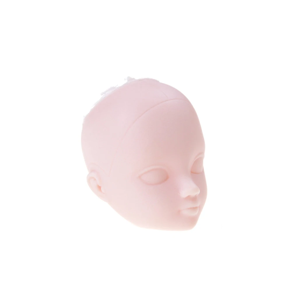 2 шт./лот мягкие пластиковые насадки для макияжа кукольные головки куклы 1/6