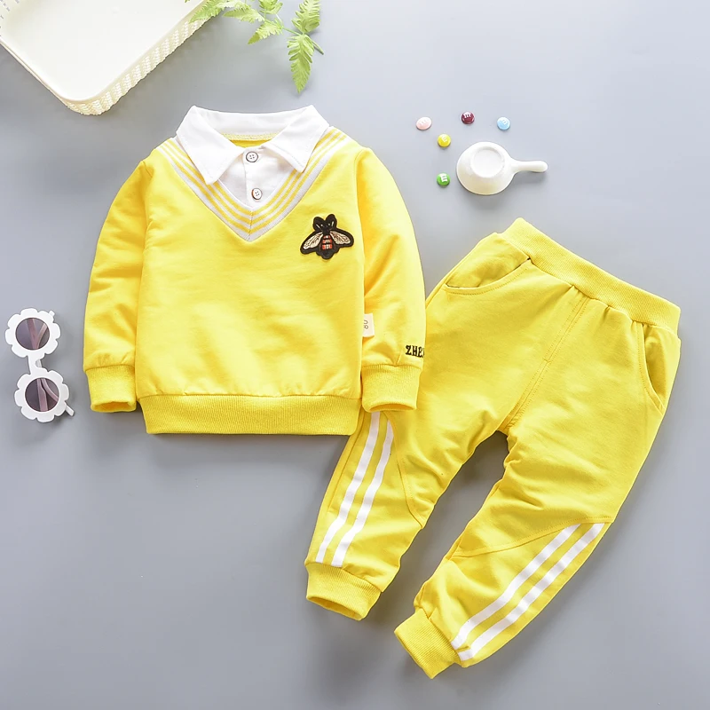 Boys clothing sets spring autumn kids fashion wedding coats+pants 2pcs tracksuits for baby boys children birthday outfits 2019 | Детская