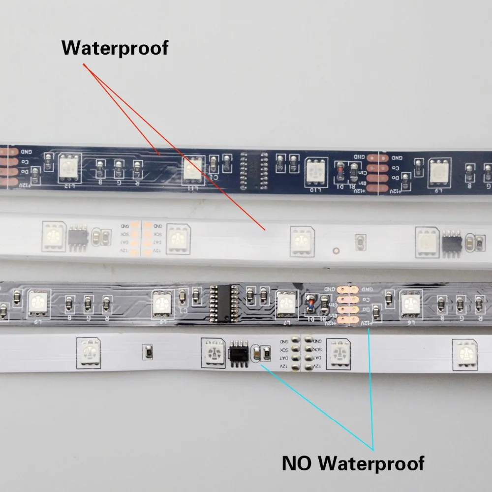5 м 133 Волшебная Мечта Цвет 6803 IC Светодиодная лента DC 12V 150 светодиодов 5050 RGB +
