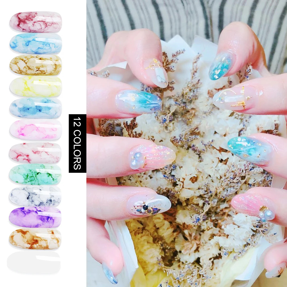 Гель-лак для ногтей Blossom Stamping 15 мл полуперманентный УФ-эмалированный | Красота и