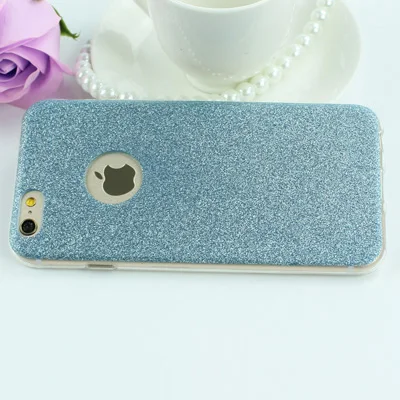 Blue Роскошный блестящий силиконовый мягкий ТПУ чехол для iPhone 5 чехол на 5S тонкий бампер полный мягкий чехол для iPhone 5se SE 5 SE задняя крышка - Цвет: Blue