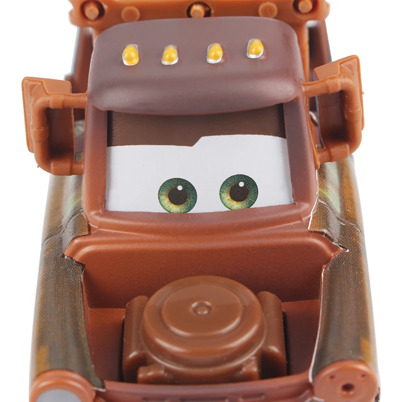 Disney Cartoon Pixar Cars 3 Mater 1:55 литье под давлением брендовая игрушка из металлического