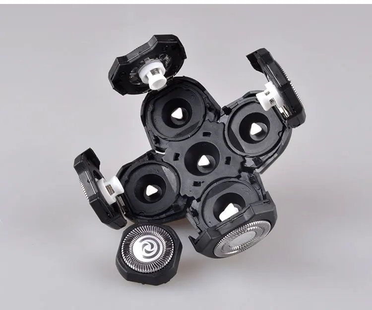 Водонепроницаемая бритвенная головка Kemei для электробритва триммер бритья 5D