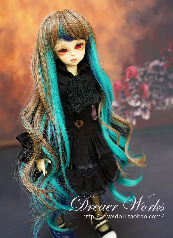 1/4 1/3 весы BJD парик длинные волосы кудри для BJD/Аксессуары кукол SD не включены куклы