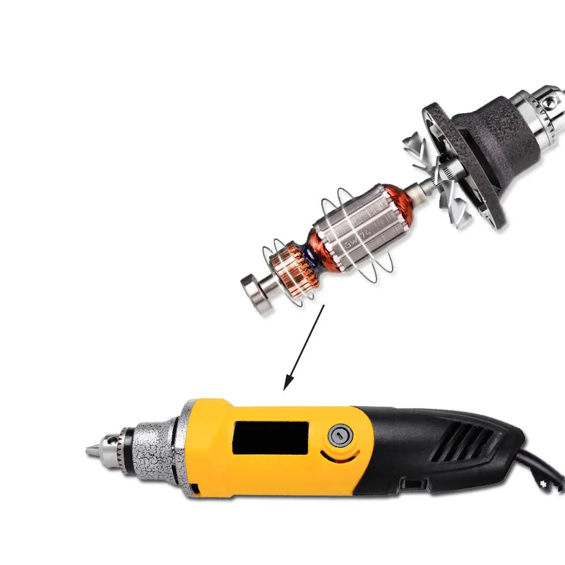 Trochilus400W мини электрический переменной Скорость резьба по дереву ручка