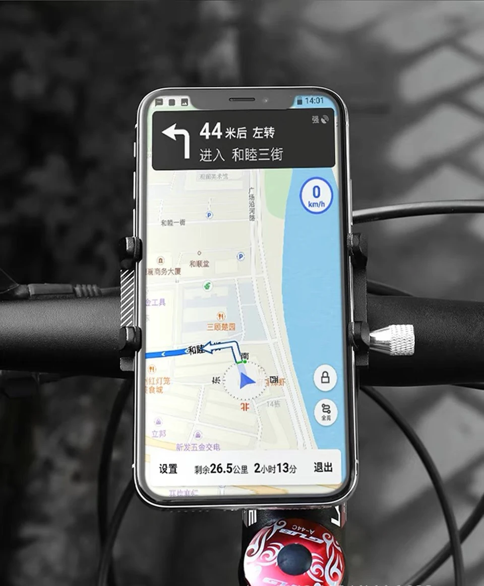 Vmonv Алюминиевый держатель для телефона для мотоцикла, велосипеда, для iPhone, Регулируемый универсальный держатель для велосипеда, мобильного телефона, gps, крепление на руль, зажим, подставка