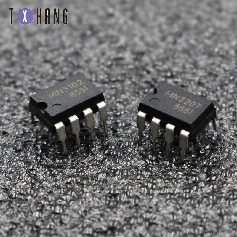 1 пара (2 шт.) MN3207 + MN3102 DIP-8 CHORUS FLANGER IC | Электронные компоненты и принадлежности