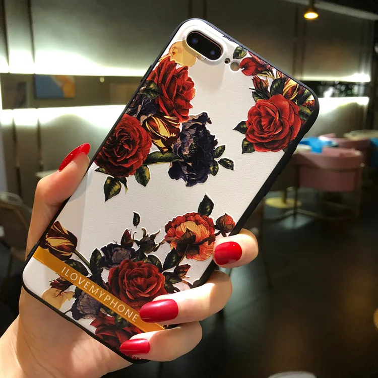 Чехол для Huawei Y9 2019 с 3d тиснением новый дизайн мягкий силиконовый чехол из ТПУ |