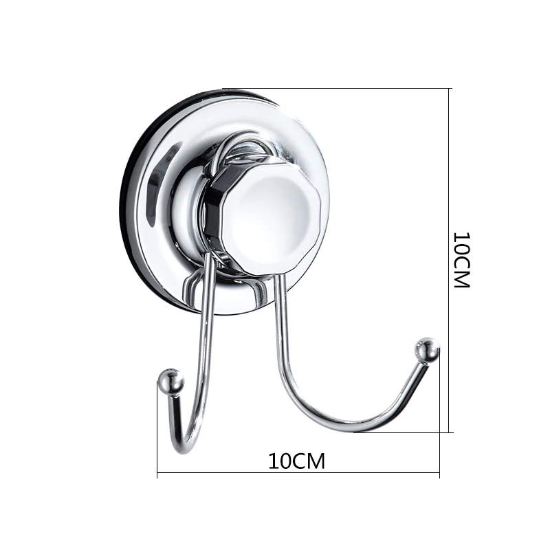 Accoona хромированный крючок на присоске кухонные удобные крючки для детской стены |