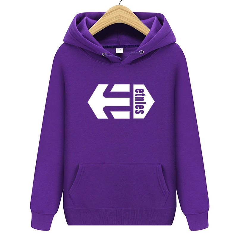 Бренд Etnies, мужские толстовки с длинным рукавом, повседневные толстовки с буквенным принтом Etnies, Мужская Флисовая модная Толстовка в стиле хип-хоп, мужская Толстовка s