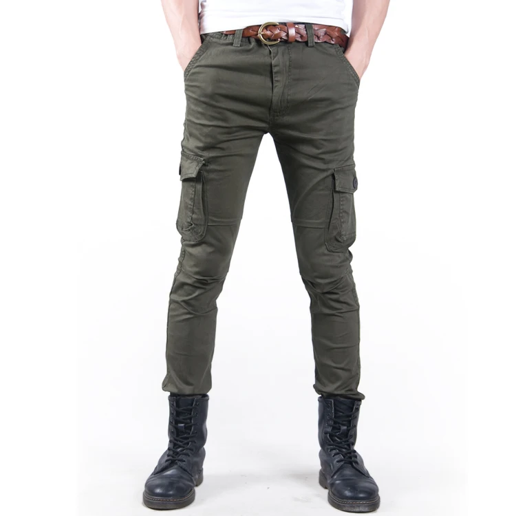 957 army green Fashion Camo Casual Military male trouser Thin Camouflage Men's Slim Spring Summer Combat Tactical Army Skinny Pencil Pant - Цвет: 957 army green