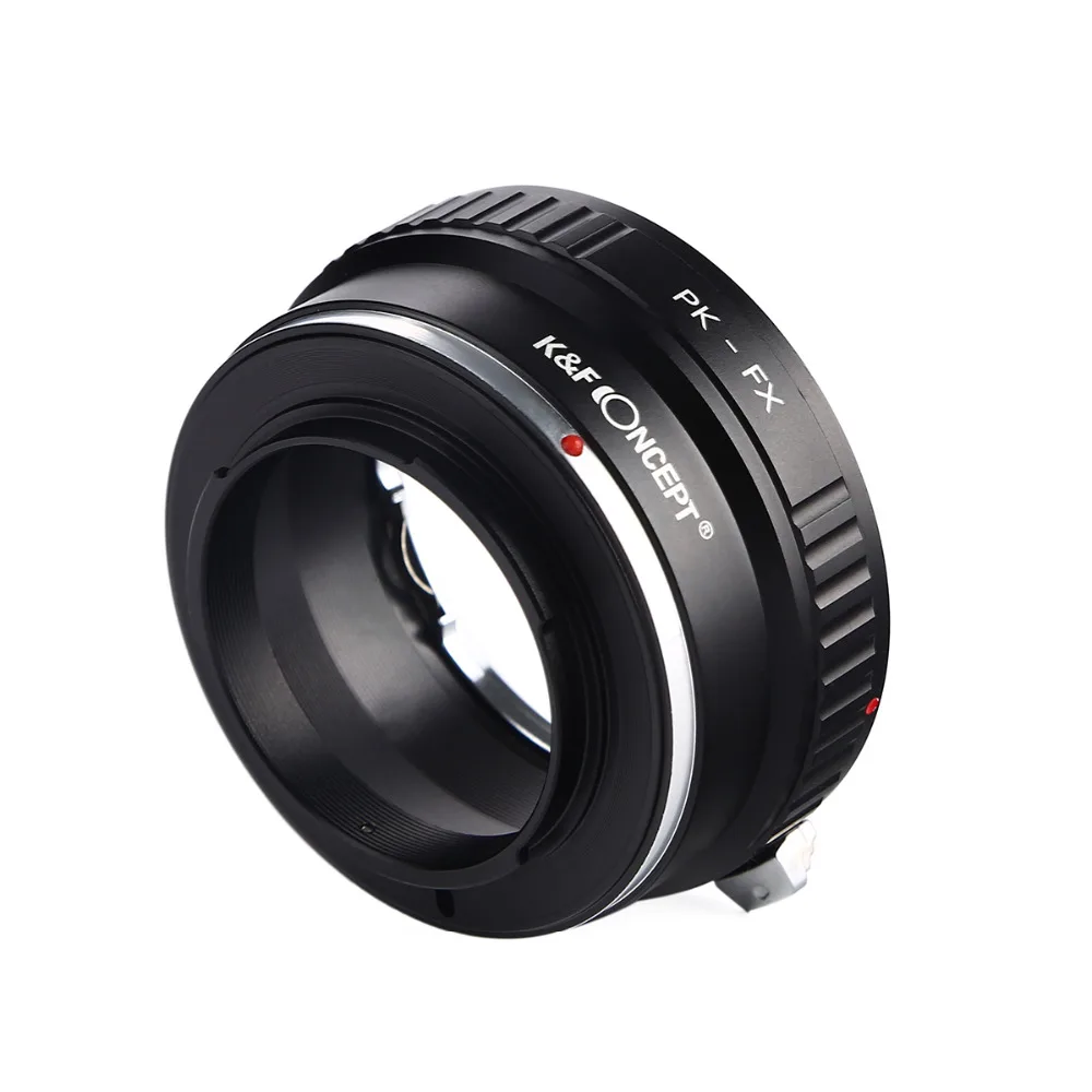 K & F CONCEPT фотоадаптер кольцо для Pentax PK Крепление объектива к Fujifilm X крепление Fuji