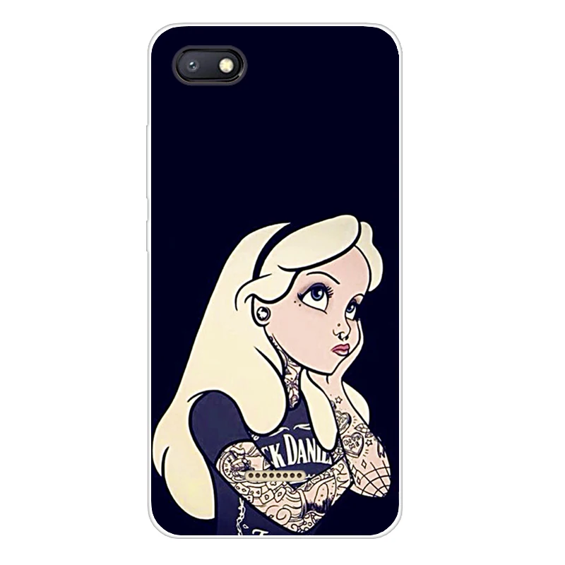 Case For Xiaomi Redmi 6A Transparent Printing Drawing Silicone Phone Cases Cover |