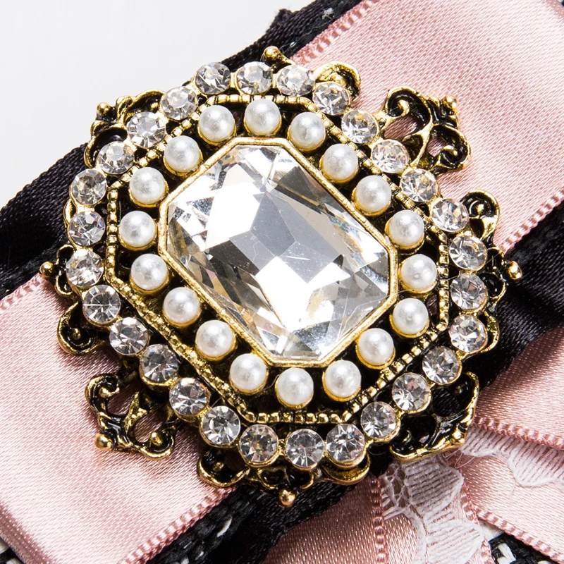 Многослойная тканевая брошь-бабочка булавки для женщин модные рубашки воротник