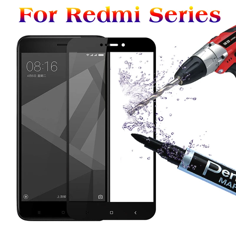 Закаленное стекло для Xiaomi Redmi 3 S s 4a Note 4 5 Pro X 4x Plus 5a A Prime Note5 4pro Note4 Note4x 5plus note5a