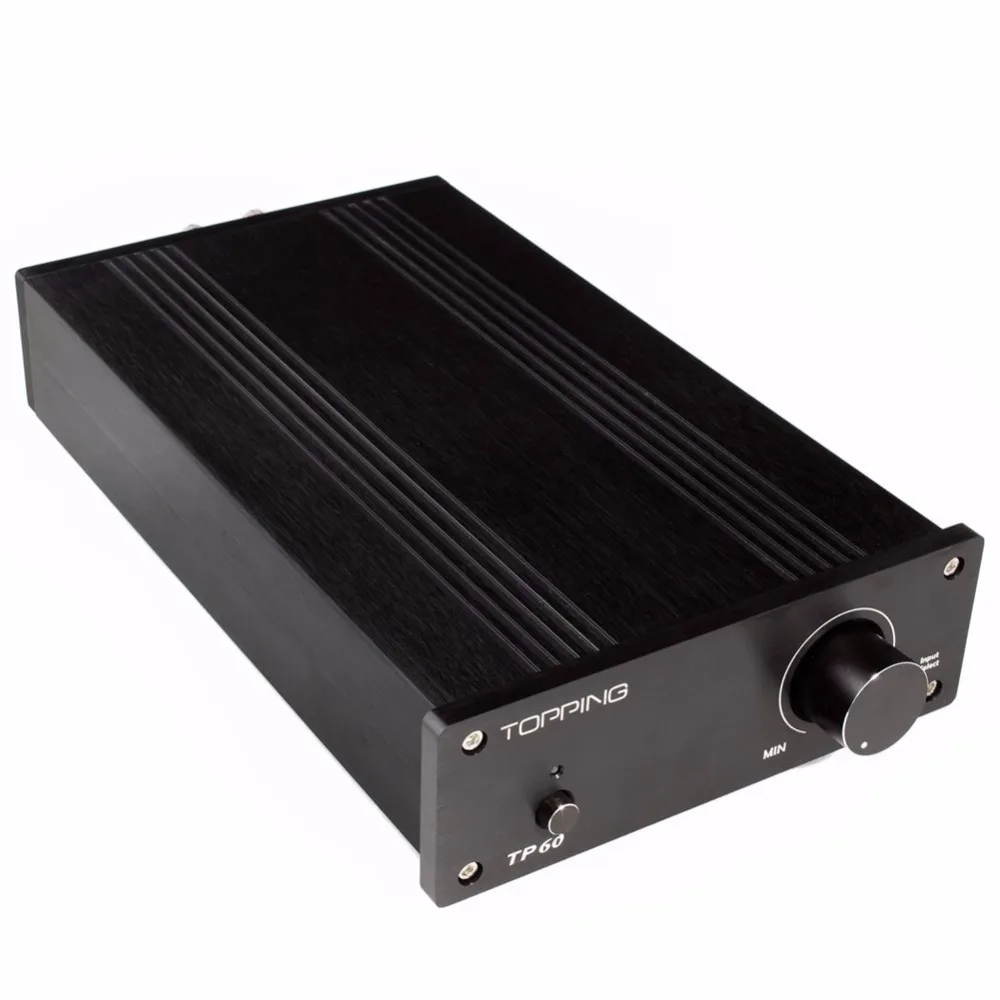 TOPPING TP60 TP-60 TA2022 80 Вт x 2 класс T AMP Tripath Hifi Цифровой стерео усилитель мощности 2 аналоговых RCA входов высокой мощности