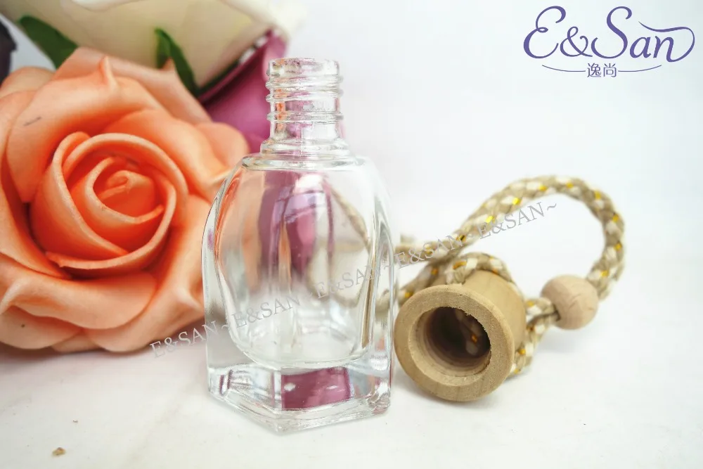 

FM301-15ML automotive interior decoration supplies automotive glass perfume bottle 100pcs/lot