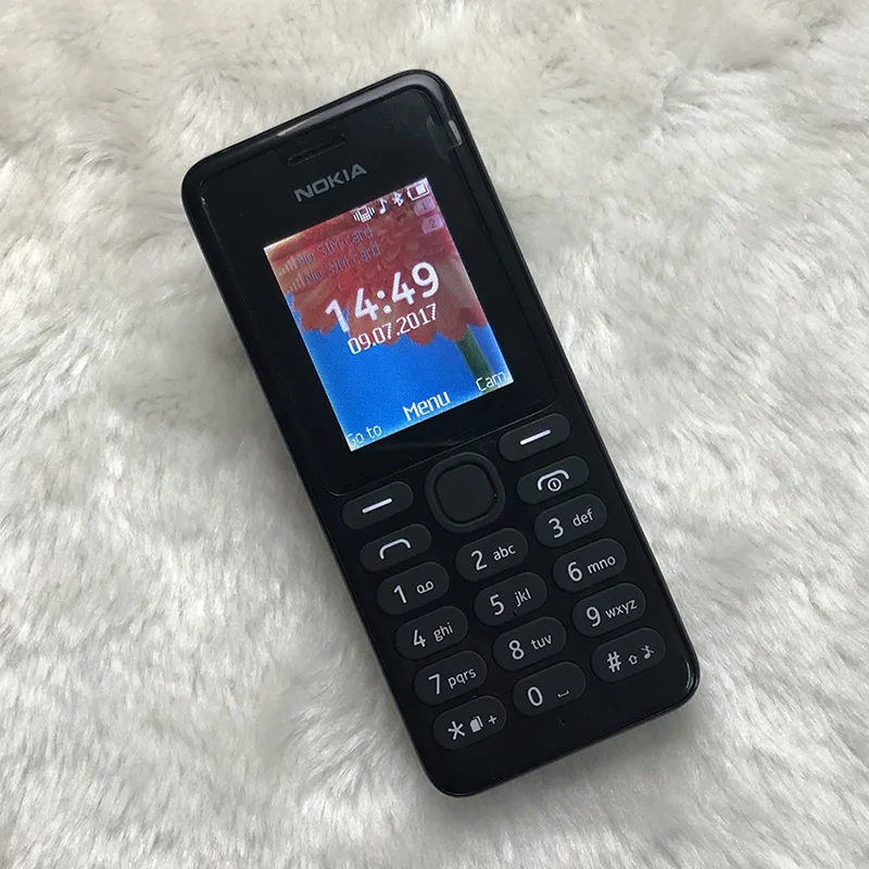 NOKIA 108 Dual Sim мобильный телефон Восстановленный хорошее качество 2G GSM разблокированный Nokia 108 DS мобильный телефон