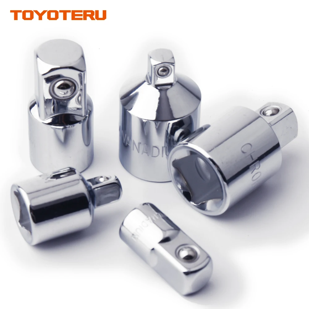 TOYOTERU 4 шт. 5 шт./компл. адаптер торцевого ключа переходник с трещоткой редуктор 1/4 3/8