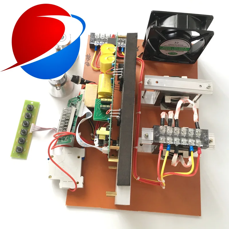 2400W 17 K 40 частота Регулируемая высокая мощность ультразвуковая очистка PCB