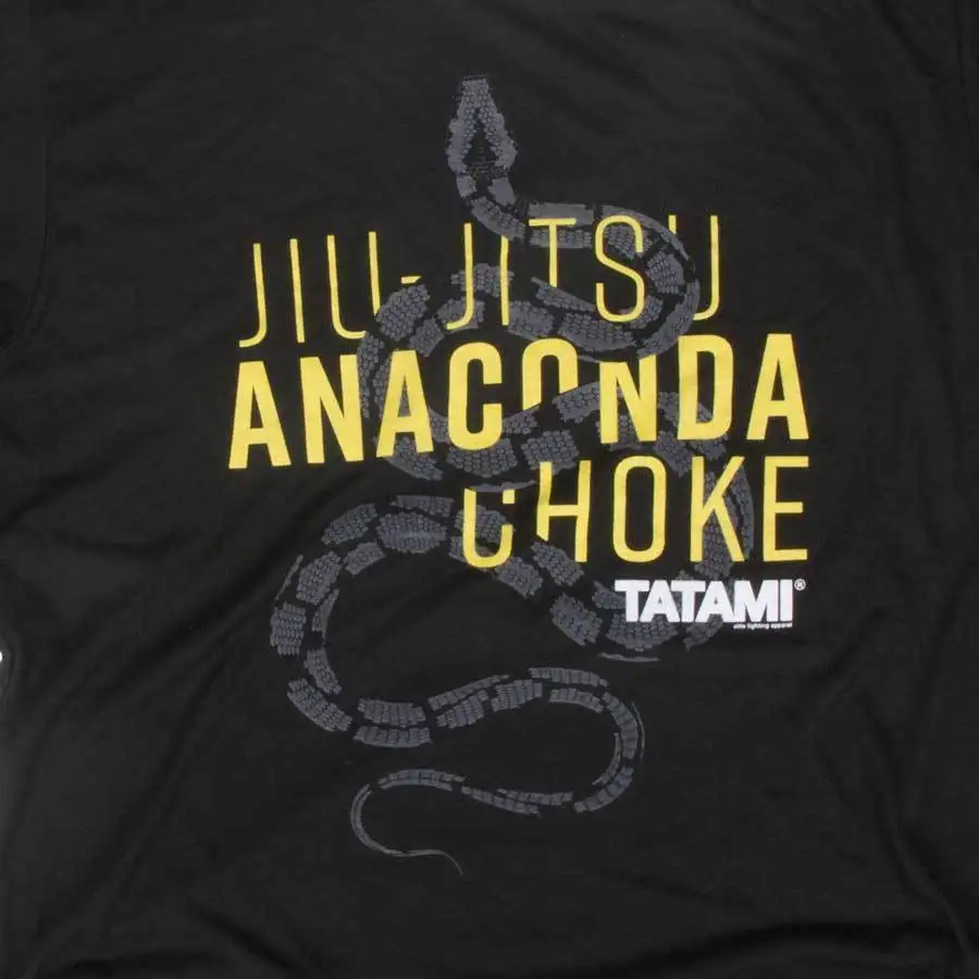 BJJ Jiu Jitsu Anaconda Choke Футболка harajuku Короткая Повседневная футболка хип хоп мужские