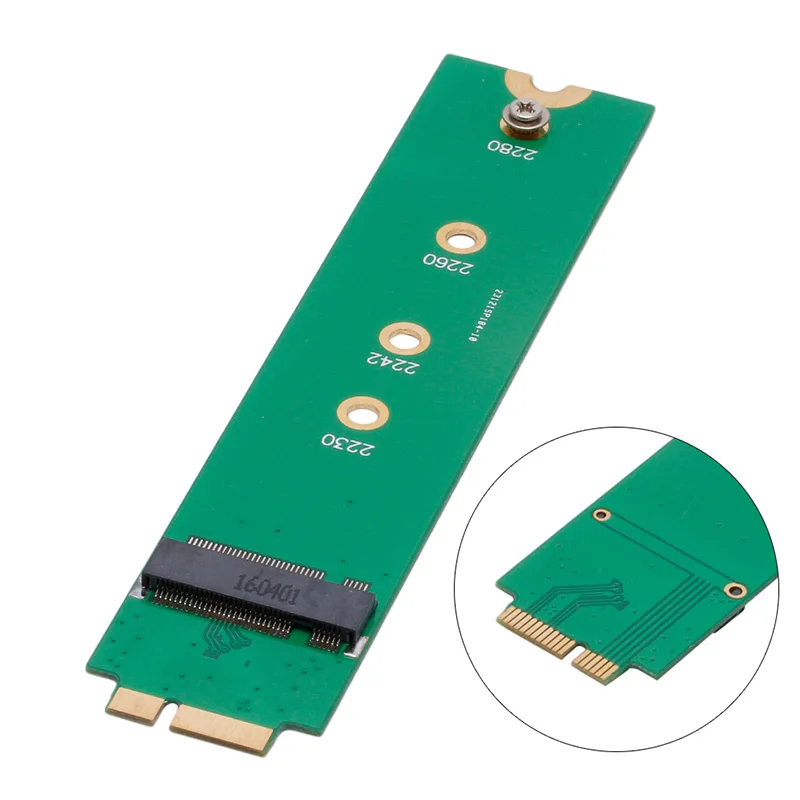 Новый M.2 (NGFF) 128G/256G SSD адаптер карты для 2010 2011 MACBOOK Air A1369 A1370 # B|Компьютерные кабели и