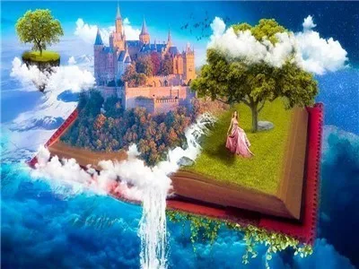 2048 AZQSD алмазная живопись книга водопад полная дрель Алмазная вышивка пейзаж домашний Декор подарок 5D DIY мозаика живописная ручная работа - Цвет: 2048