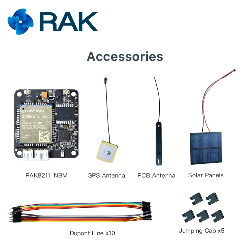 BLE Bluetooth 5 0 NB-IoT модуль iTracker Сенсор узел Quectel BC95 Поддержка Глобальный группы IOT Совет