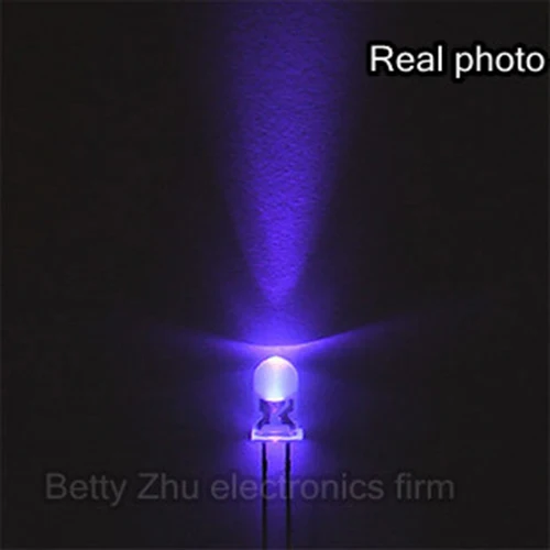 1000/PCS Free shipping LED lamp beads 5MM Purple DIP-line f5 light-emitting diodes | Лампы и освещение