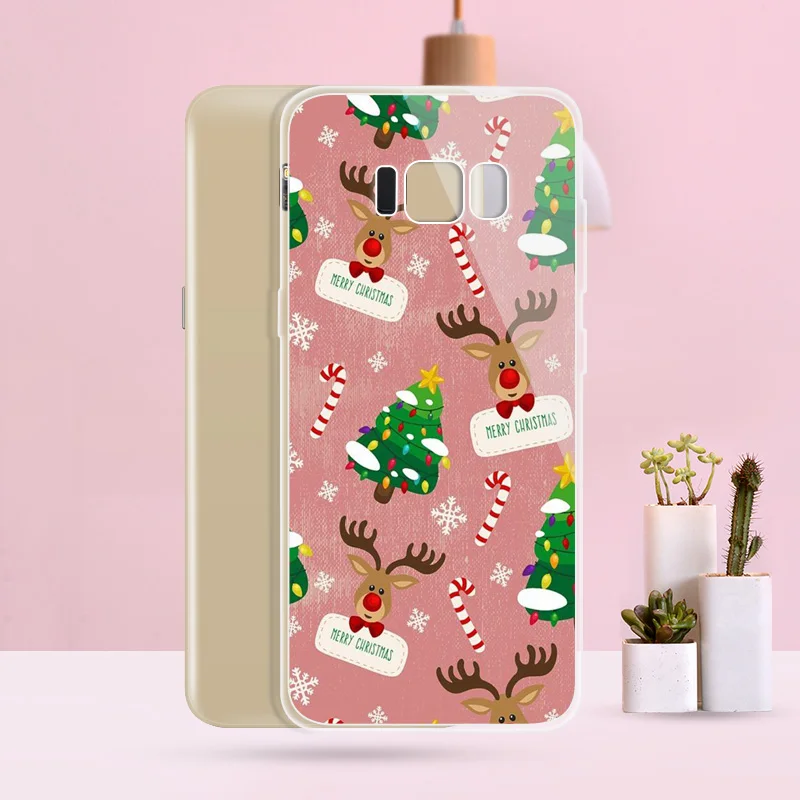 N146 Счастливого Рождества горячий Мягкий ТПУ силиконовый чехол для Samsung Galaxy A3 A5 A6 A7