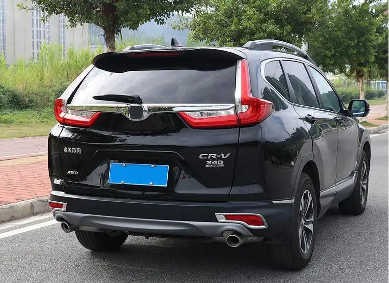 Для Honda CRV CR-V ABS хромированная отделка Стайлинг задний хвост противотуманная фара крышка украшения автомобиля 3D авто аксессуары 2 p