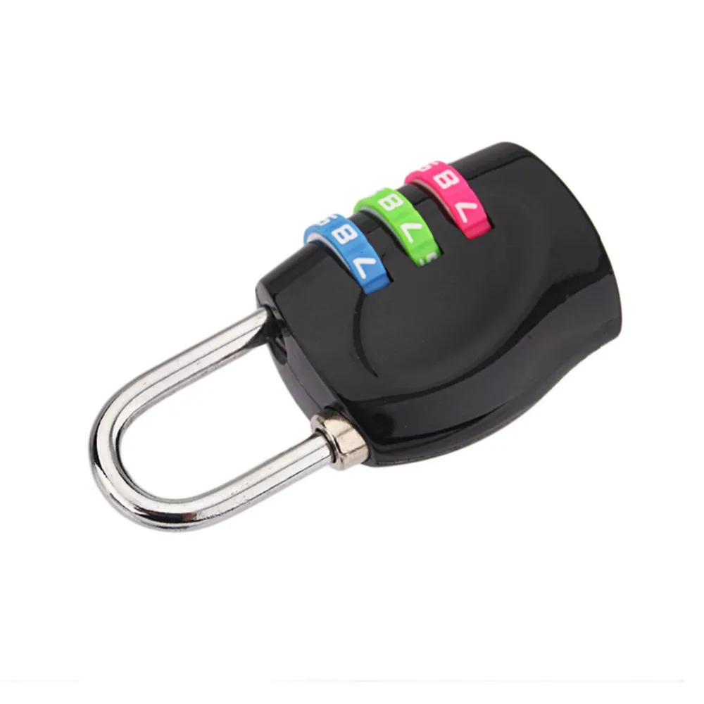 3 Digit Dial Combination Password Lock Zinc Alloy Security Suitcase Luggage Coded Cupboard Cabinet Locker Padlock Fea | Обустройство