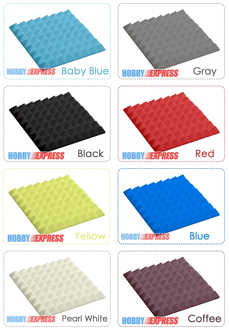 Акустическая панель Arrowzoom в форме пирамиды Звукопоглощающая студийная